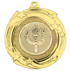 Star Cyclone Medal - Gold 2"