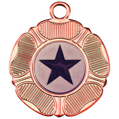 Tudor Rose Medal - Bronze 2"