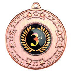 Tri Star Medal - Bronze 2"