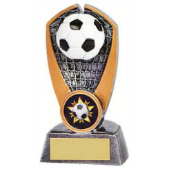 Black/White Football Award - 12cm