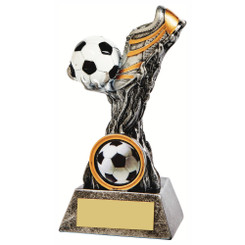 Black/White Football/Boot Award - 13cm