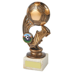 Football Boot/Ball Trophy - 18cm