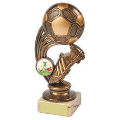 Football Boot/Ball Trophy - 17cm