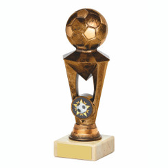 Antique Gold Football Trophy - 23cm