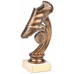 Antique Gold Football Boot Award - 17cm