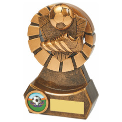Football Boot and Ball Resin Award - 14cm