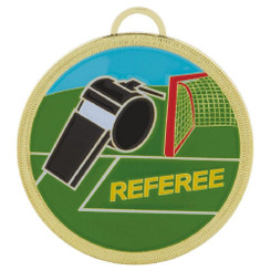 Football Referee Medal - 6cm