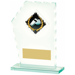Jade Glass Referee Award - 18cm