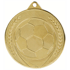 50mm Football Medal - 5cm