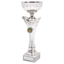 Silver Trophy Cup - 27.5cm