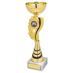 Gold/Black Wreath Bowl Award - 26cm