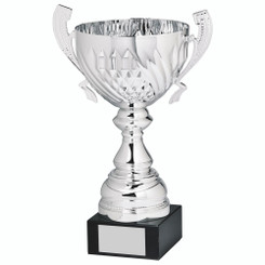 Silver Presentation Cup With Handles - 34cm