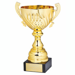 Gold Presentation Cup with Handles - 37.5cm