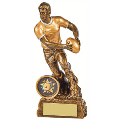 Male Rugby Action Award - 15cm