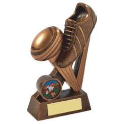 Resin Rugby Boot & Ball Award - 15.5cm