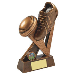 Resin Rugby Boot & Ball Award - 25cm