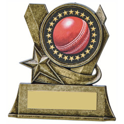Metal Stand Cricket Ball Award - 10cm