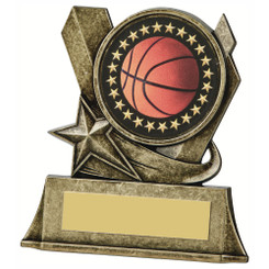 Metal Stand Basketball Award - 10cm