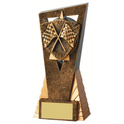 " Edge" Award - Cross Flags - 21cm