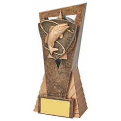 The "Edge" Award with Resin Trim of your Choice - PLEASE SPECIFY TRIM IN NOTES - 21cm