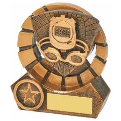 Resin Award with Resin Trim of your Choice - PLEASE SPECIFY TRIM IN NOTES - 10cm