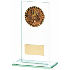 Jade Glass Award PLEASE SPECIFY TRIM IN NOTES - 16cm