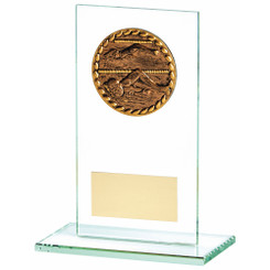 Jade Glass Award PLEASE SPECIFY TRIM IN NOTES - 14cm