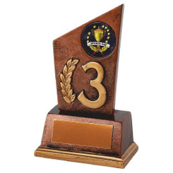 Bronze Resin 3rd Award - 11cm