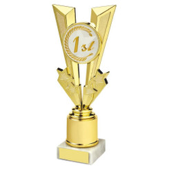 Gold 1st Place Trophy - 21cm