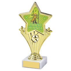 Fun Star Awards - House Winner (Yellow) - 18cm