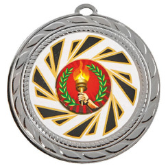 70mm Silver Medal - 7cm