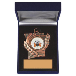 50mm Heavy Medal in Luxury Case (Gold / Silver / Bronze) - 5cm