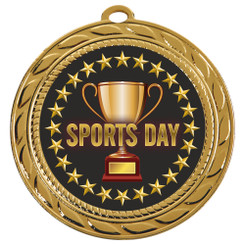 70mm Medal - Sports Day - 7cm