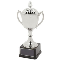 Classic Nickel Plated Cup with Lid - 39cm