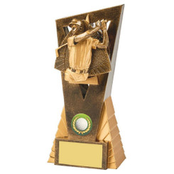 Antique Gold Male Golf Edge Award - 18cm