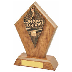 Wood Stand with Longest Drive Resin Trim - 17.5cm