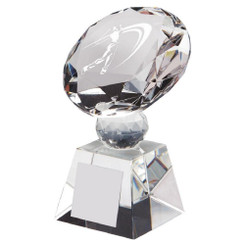 Crystal Diamond - Male Golfer (In Presentation Case) - 11cm