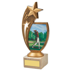 Male Golf Star Holder Award - 18.5cm
