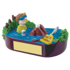 In the Water Novelty Golf Trophy - 6cm