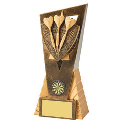 Antique Gold Darts Edge Award - 18cm