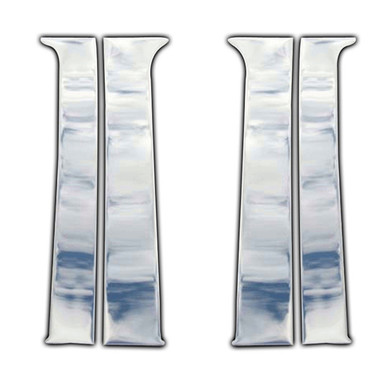 Auto Reflections | Pillar Post Covers and Trim | 07-13 GMC Acadia | pc417-acadia-pillar-post-covers
