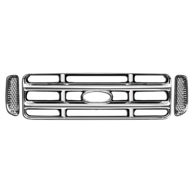 Premium FX | Grille Overlays and Inserts | 99-04 Ford Super Duty | PFXG0030
