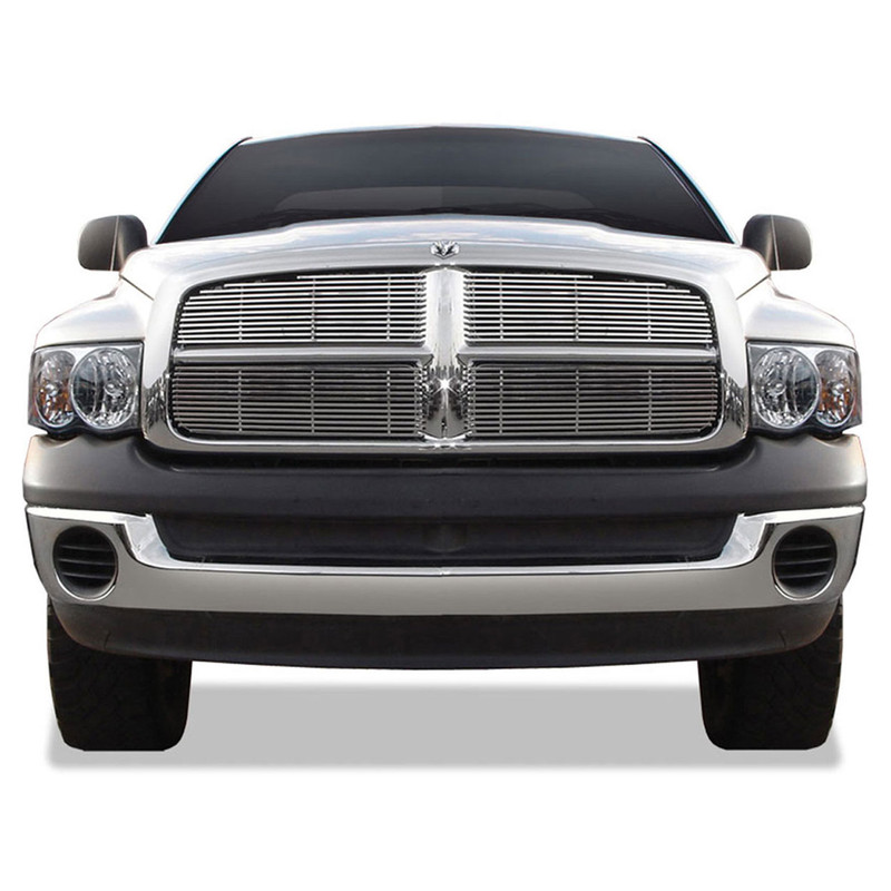 For 2002-2005 Dodge Ram Black Stainless Steel Mesh Premium Grille Insert