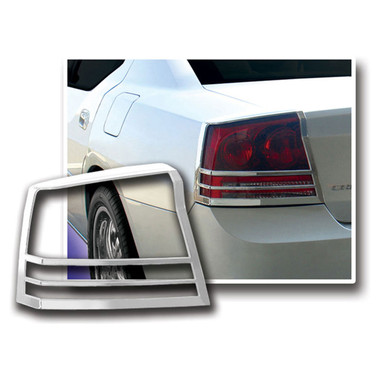 Premium FX | Front and Rear Light Bezels and Trim | 06-08 Dodge Charger | PFXT0060
