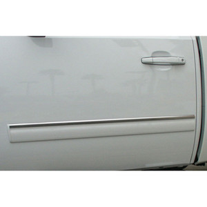 Auto Reflections | Side Molding and Rocker Panels | 07-13 GMC Sierra HD | R3358-Sierra-HD-Chrome-Door-Trim