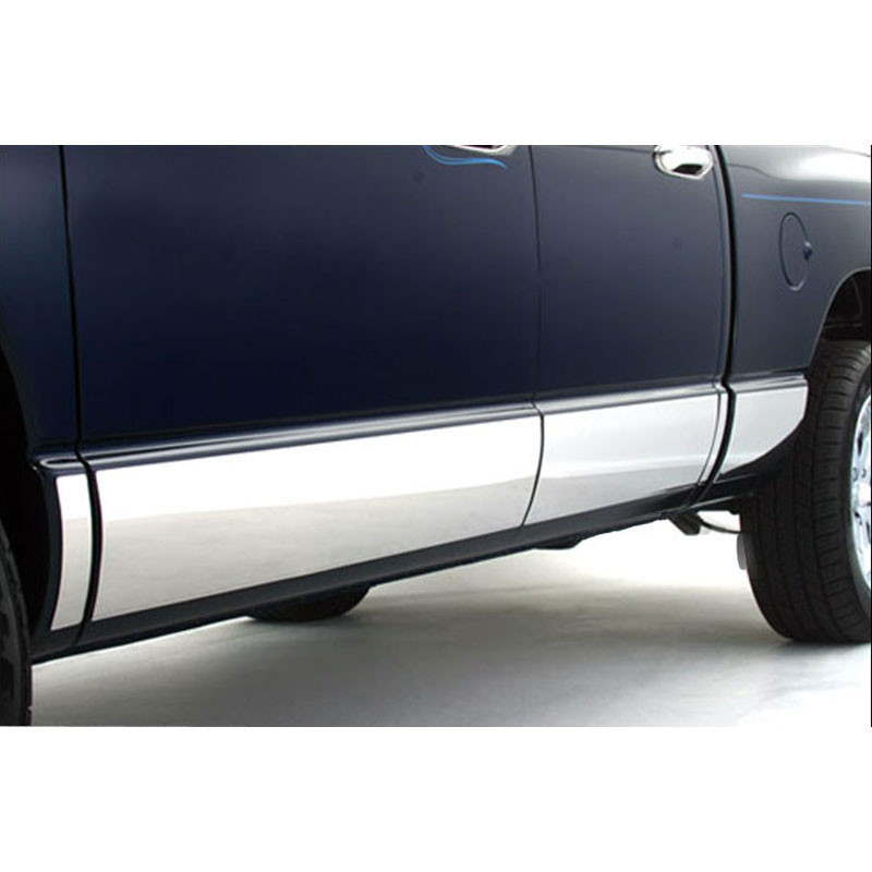 Stainless Steel 6" Wide Rocker Panel 10PC Fits Toyota Tundra Double Cab 00-06 