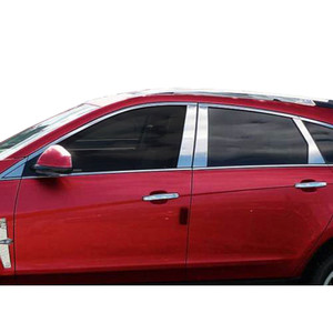 Auto Reflections | Pillar Post Covers and Trim | 10-11 Cadillac SRX | P-1459A-SRX-Chrome-Pillar-Post-8-pc