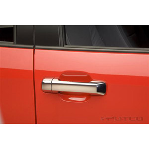 Putco Chrome ABS Door Handle Covers for 2007-2016 Toyota Tundra Regular Cab 2DR