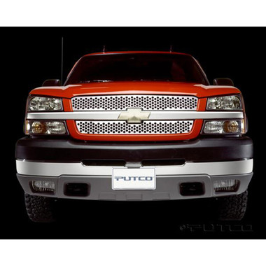 Putco | Grille Overlays and Inserts | 03-04 Chevrolet Silverado HD | PUTG0234
