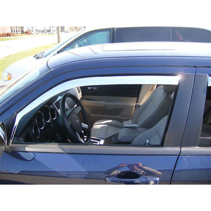 Out Channel 2.0mm Visors Wind Rain Guard For Chrysler 200 2011-2014